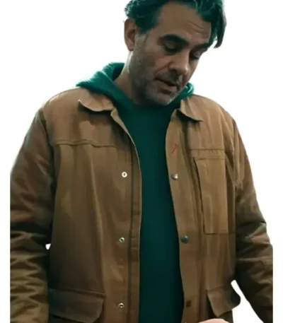 Scarpetta Pete Marino Brown Cotton Jacket