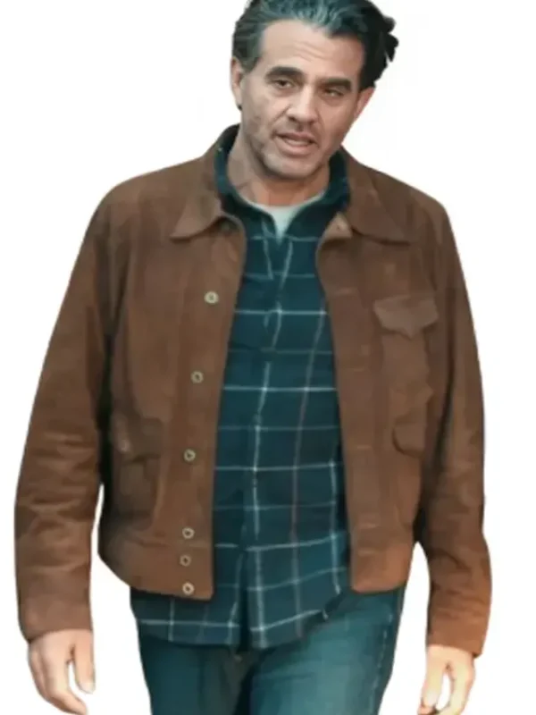 Scarpetta Pete Marino Brown Suede Jacket