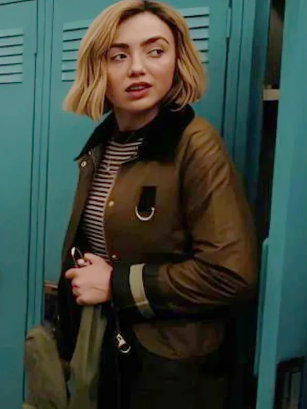 School Spirits S03 Maddie Nears Waxed Jacket