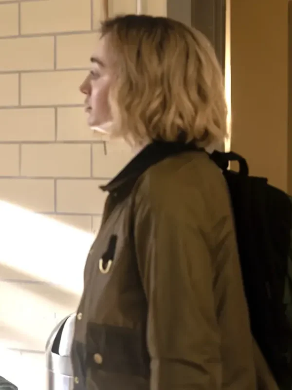 School Spirits S03 Maddie Nears Waxed Jacket