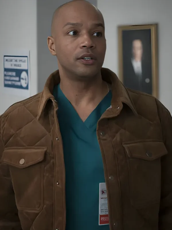 Scrubs Dr. Christopher Turk Quilted Jacket