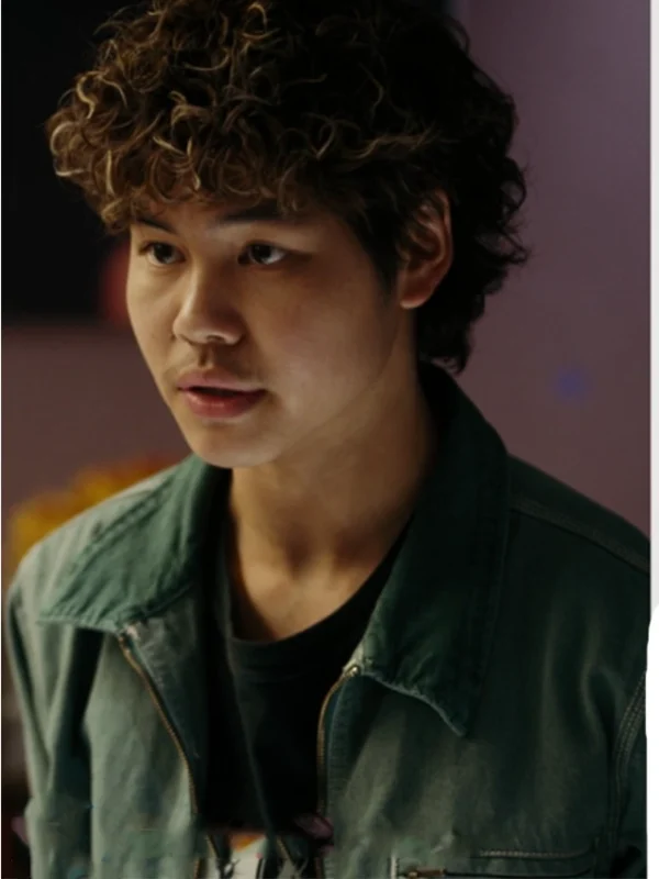 Sean Lew The Cleaning Lady S04 Green Suede Jacket