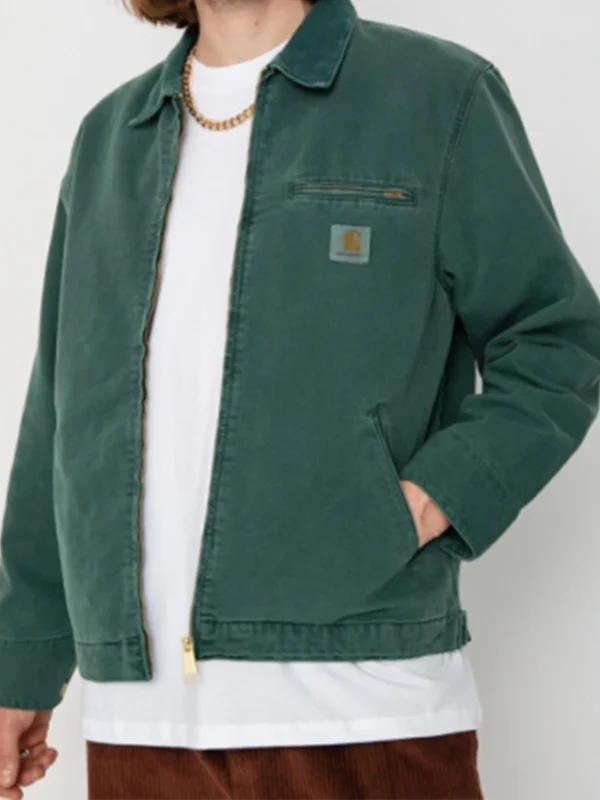 Sean Lew The Cleaning Lady S04 Green Suede Jacket