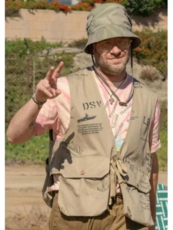 Seth Rogen Platonic S02 Beige Vest