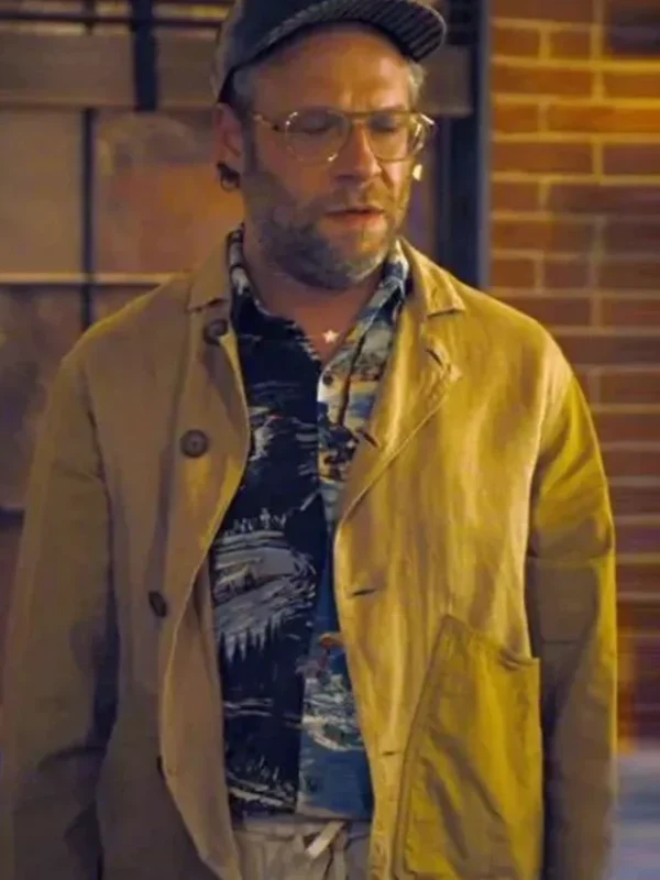 Seth Rogen Platonic S02 Brown Cotton Jacket