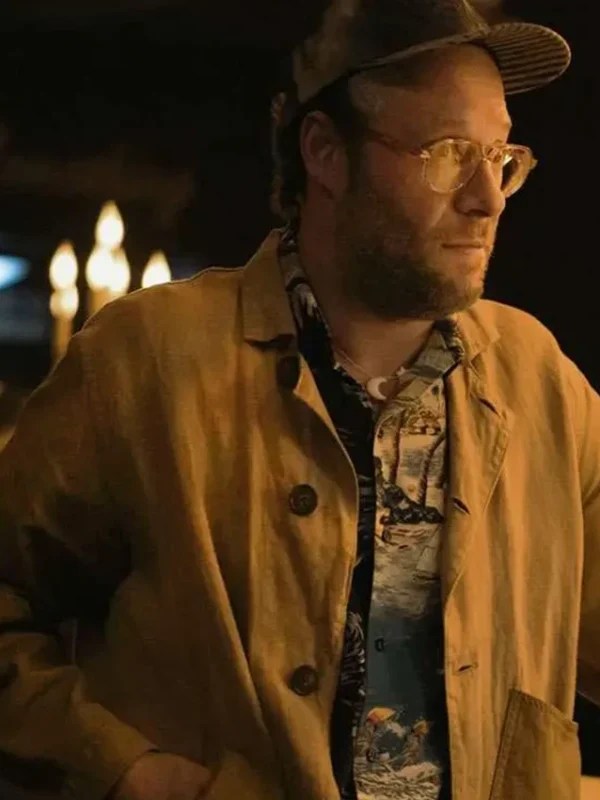Seth Rogen Platonic S02 Brown Cotton Jacket