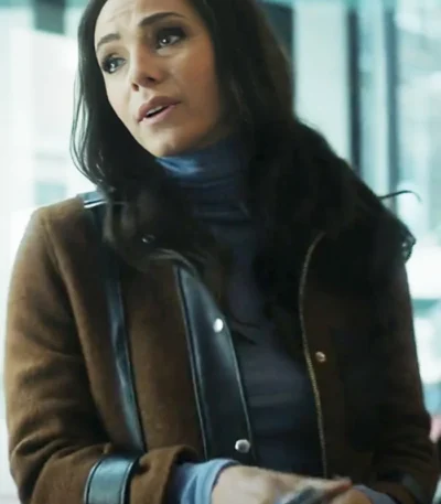 Shannon Whitmer Cross S01 Brown Jacket