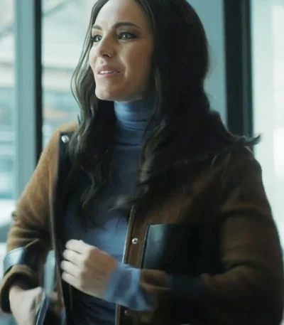 Shannon Whitmer Cross S01 Brown Jacket