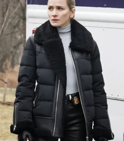 Shantel VanSanten FBI Most Wanted S06 Black Jacket