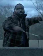 Brian Tyree Henry Dope Thief Wool Checkered Jacket