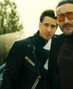 Pau Simon Billionaires’ Bunker S01 Black Leather Jacket