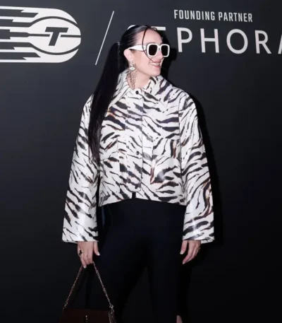WNBA Marina Mabrey White Zebra Jacket