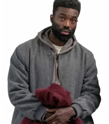 Babies Stephen Grey Wool Bomber Jacket