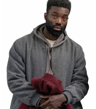 Babies Stephen Grey Wool Bomber Jacket