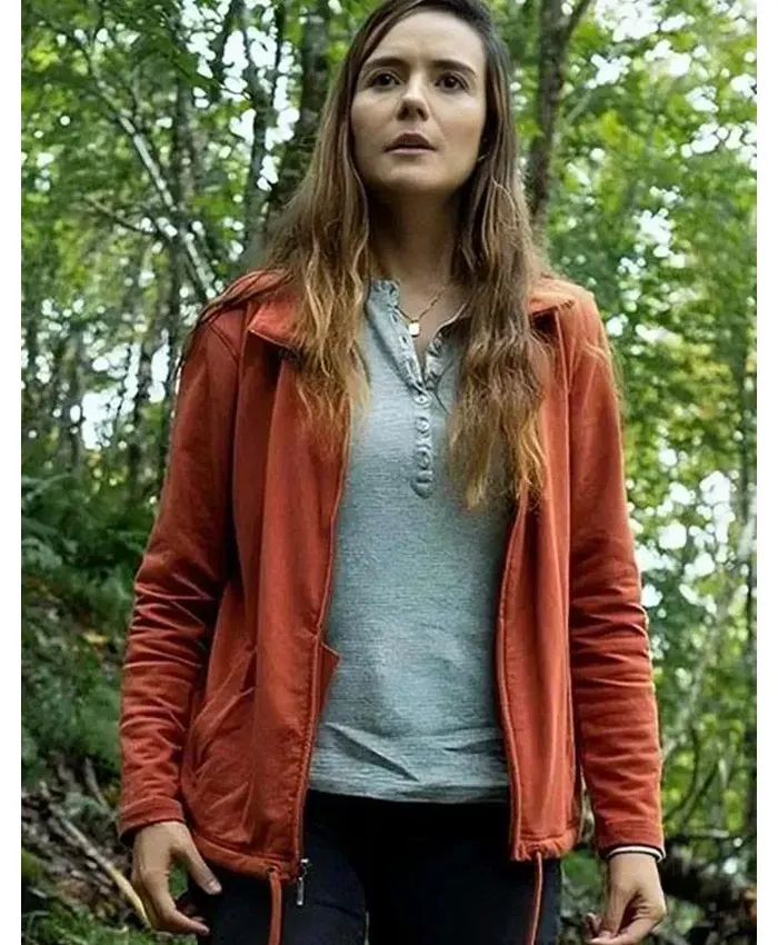 From S02 Tabitha Matthews Red Jacket From S02 Tabitha Matthews Red Jacket