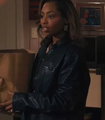 9-1-1 Nashville Taylor Thompson Black Leather Jacket