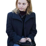 The Lady Jane Andrews Blue Wool Coat