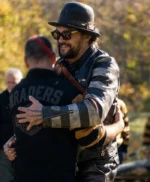 On the Roam Jason Momoa Leather Moto Jacket