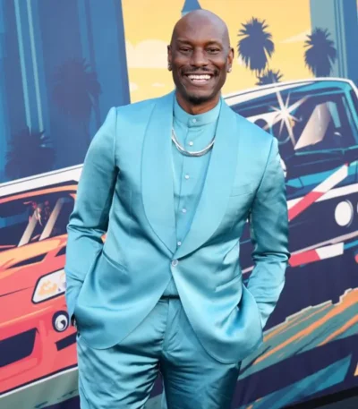Tyrese Gibson Fast and Furious 25th Anniversary Suit