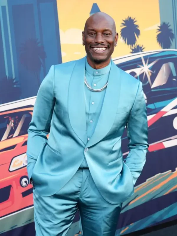 Tyrese Gibson Fast and Furious 25th Anniversary Suit