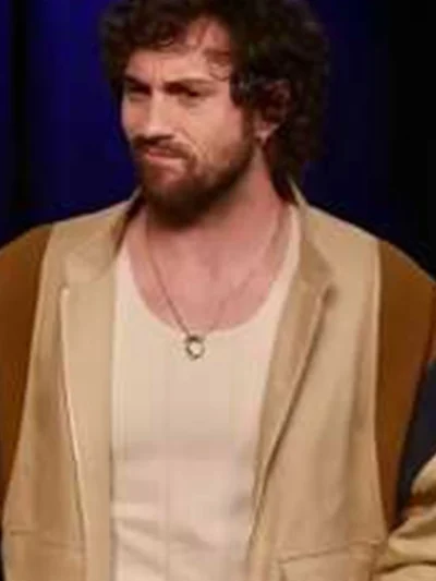 Aaron Taylor-Johnson Press Junket Bomber Jacket