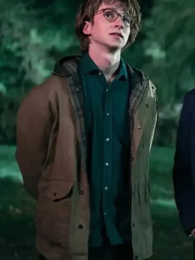 Adrian Greensmith Harlan Coben’s Shelter S01 Brown Jacket