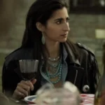 Alba Flores Money Heist Black Fringe Jacket