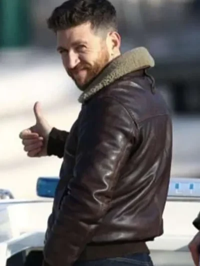 Alessandro Roja Don’t Leave Me Bomber Leather Jacket