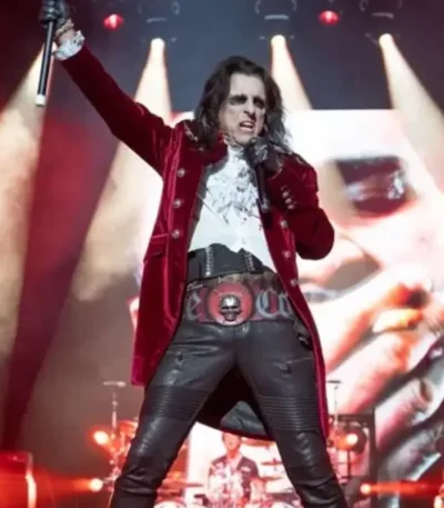 Alice Cooper Hollywood Vampires Velvet Coat