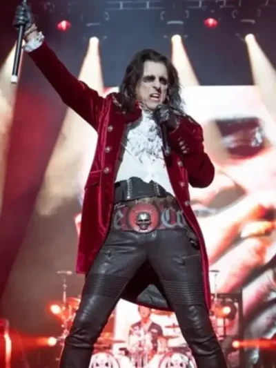 Alice Cooper Hollywood Vampires Velvet Coat