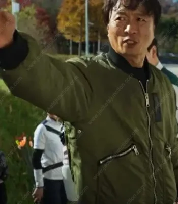 Nam So Ju All Of Us Are Dead Green Bomber Jacket