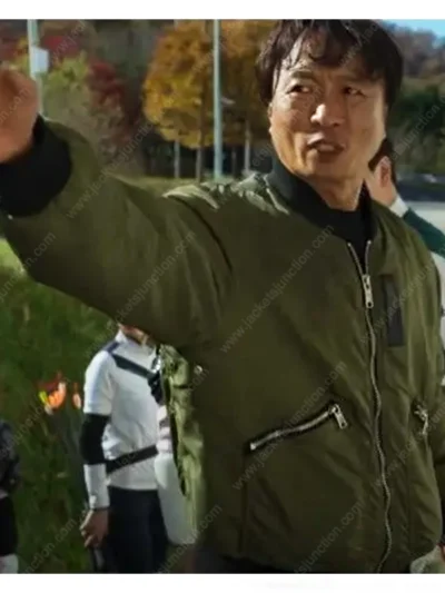 Nam So Ju All Of Us Are Dead Green Bomber Jacket
