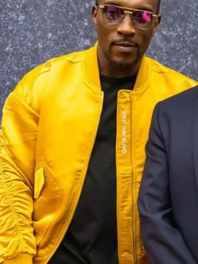 Ashley Walters Top Boy S03 Yellow Bomber Jacket