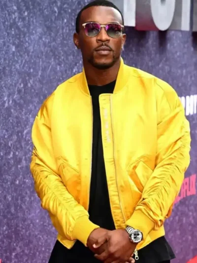 Ashley Walters Top Boy S03 Yellow Bomber Jacket