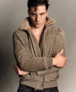 Belmont Cameli VMAN 2026 Suede Jacket