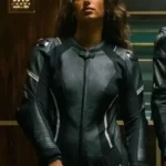 Berlin 2023 Cameron Black Leather Jacket