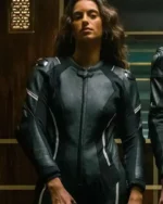 Berlin 2023 Cameron Black Leather Jacket