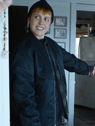 The Instigators 2024 Scout Backus Black Bomber Jacket