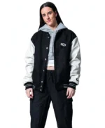 Caitlin Clark Slam Nike KICKS 29 Varsity Jacket