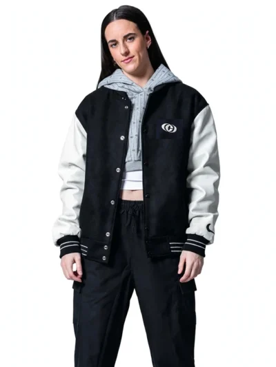 Caitlin Clark Slam Nike KICKS 29 Varsity Jacket