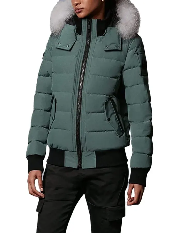 Chicago PD S09 Hailey Upton Green Parka Jacket Chicago PD S09 Hailey Upton Green Parka Jacket