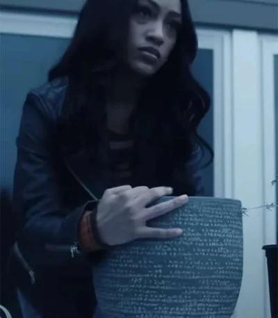 Cruel Summer S02 Isabella LaRue Black Leather Jacket