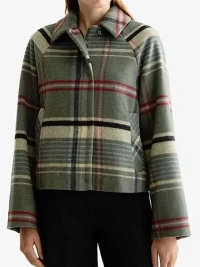 Wild Vacation Rentals D’Arcy Carden Plaid Jacket