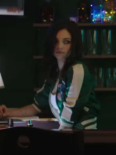 Dead Money 2024 India Eisley Green Varsity Jacket