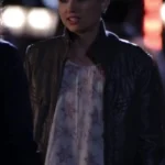 Dre Davis Pretty Little Liars S06 Brown Leather Jacket
