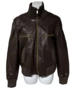 Dre Davis Pretty Little Liars S06 Brown Leather Jacket