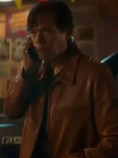 Echo S01 Chaske Spencer Brown Leather Jacket