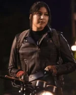 Echo S01 Maya Lopez Black Leather Jacket