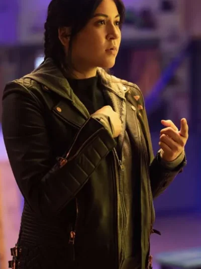 Echo S01 Maya Lopez Black Leather Jacket