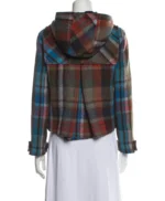 Elizabeth Allen Dick The Santa Clauses S02 Plaid Hooded Jacket